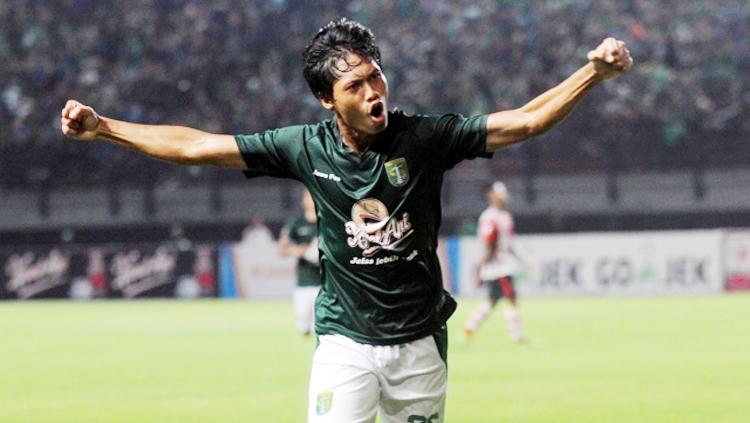 Striker baru Persebaya Surabaya, Rishadi Fauzi.