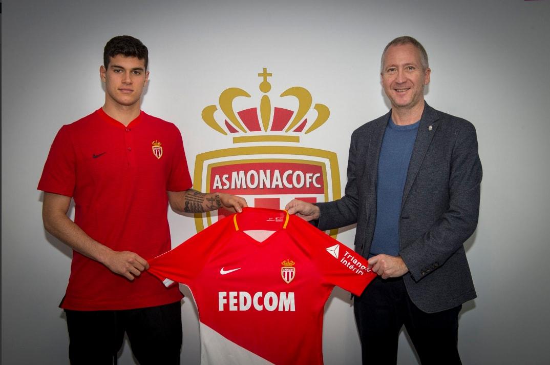 Pietro Pellegri resmi bergabung bersama AS Monaco Copyright: @AS_Monaco