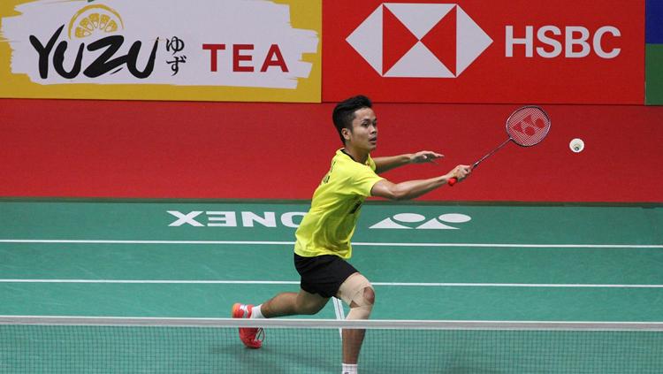 Anthony Sinisuka Ginting juara tunggal putra indonesia masters 2018. Copyright: PBSI