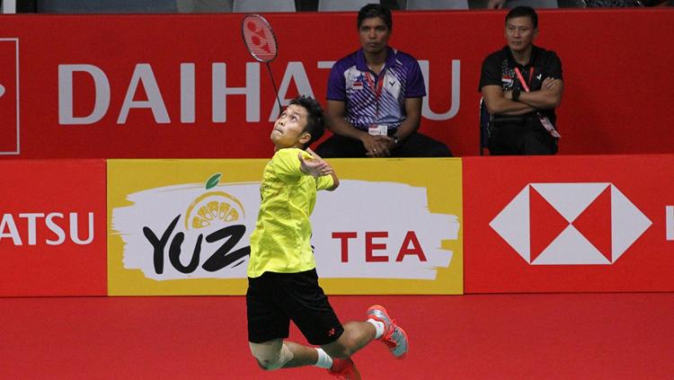 Anthony Sinisuka Ginting juara tunggal putra indonesia masters 2018. Copyright: PBSI