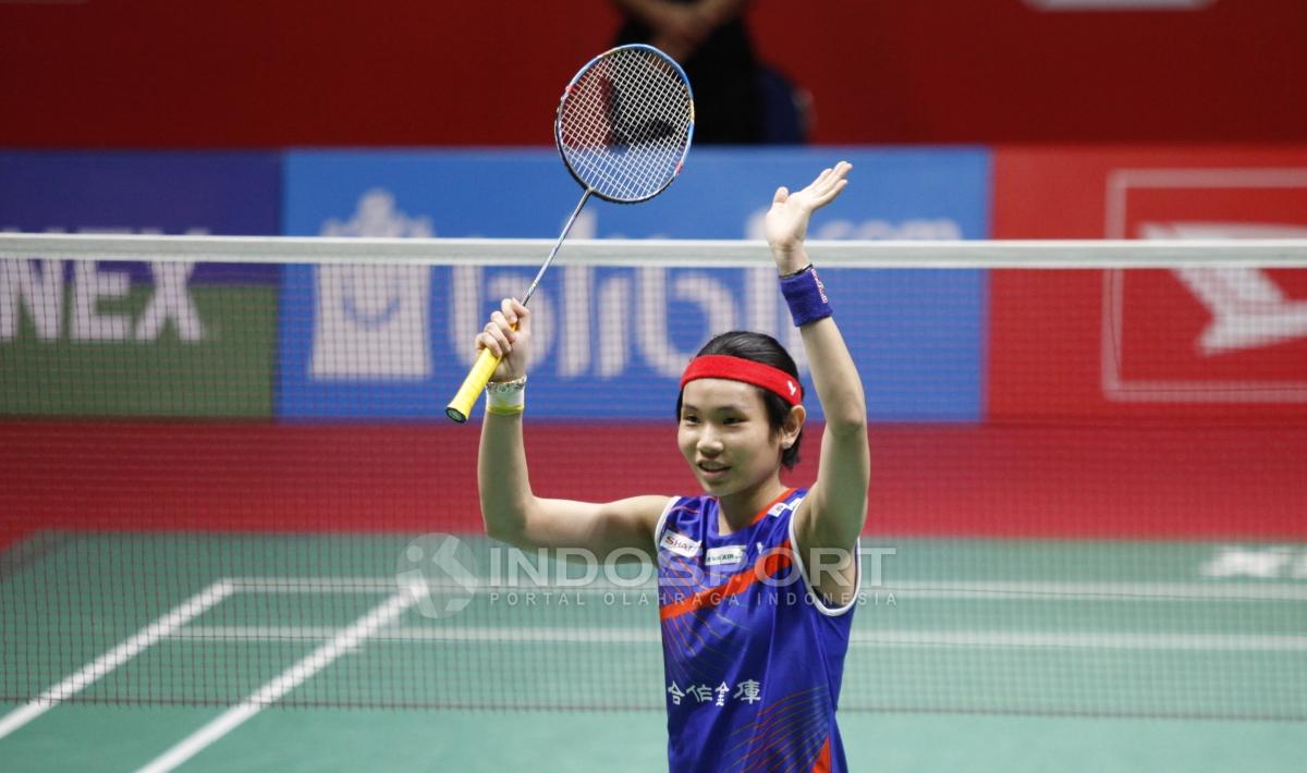 Pebulutangkis tunggal putri Chinese Taipei Tai Tzu Ying memiliki kisah selalu ketiban berkah juara saat mentas di Indonesia. - INDOSPORT