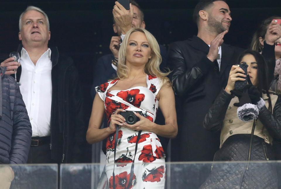 Pamela Anderson Copyright: AP