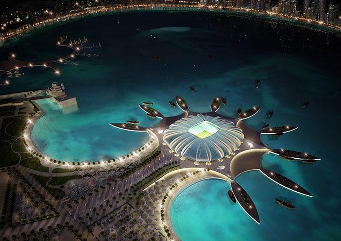 Doha Port Stadium, Qatar. Copyright: Telegraph