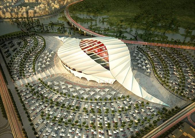 Al-Khor Stadium, Al-Khor, Qatar. Copyright: Telegraph