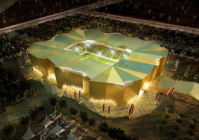Umm Slal Stadium, Umm Slal, Qatar. Copyright: Telegraph