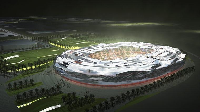 Education City Stadium, Al-Rayyan, Qatar. Copyright: Telegraph