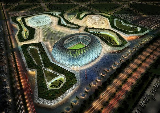 Al-Wakrah Stadium, Al-Wakrah, Qatar. Copyright: Telegraph