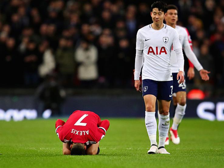 Tottenham Hotspur vs Manchester United. Copyright: INDOSPORT