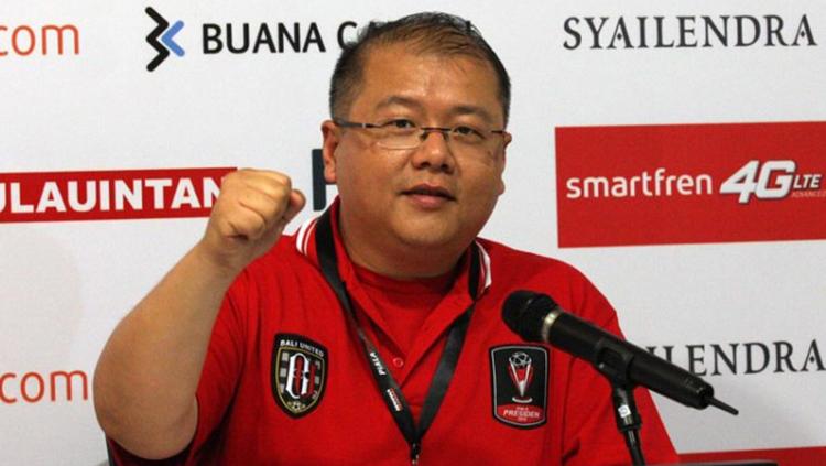 CEO Bali United, Yabes Tanuri Copyright: Istimewa