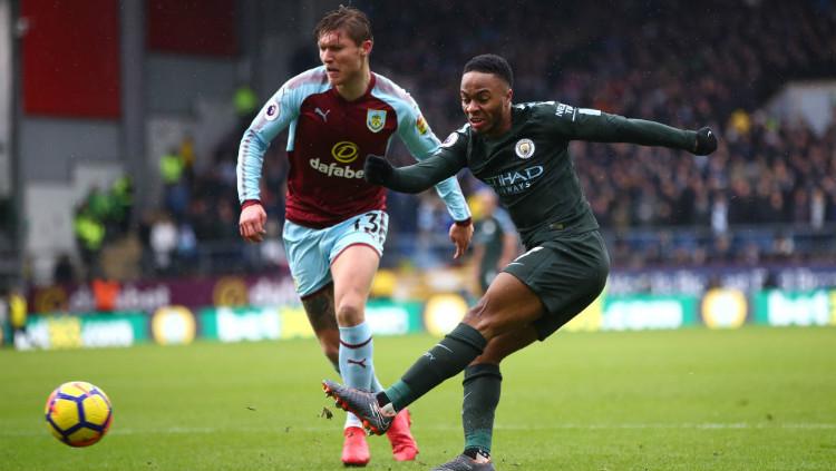 Burnley vs Manchester City Copyright: INDOSPORT