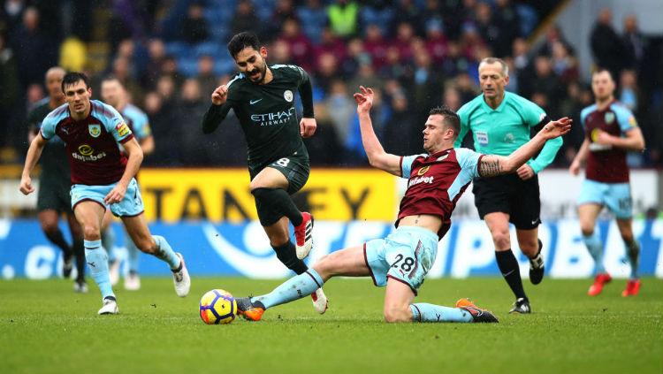 Burnley vs Manchester City Copyright: INDOSPORT