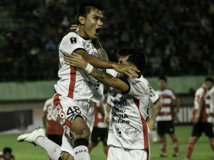 Bali United lolos ke babak semifinal Piala Presiden Copyright: Instagram baliunitedfc
