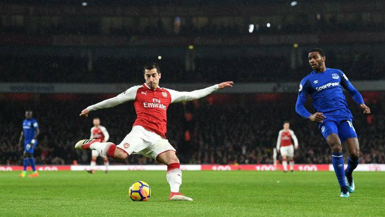 Gelandang Arsenal Henrikh Mkhitaryan. Copyright: INDOSPORT