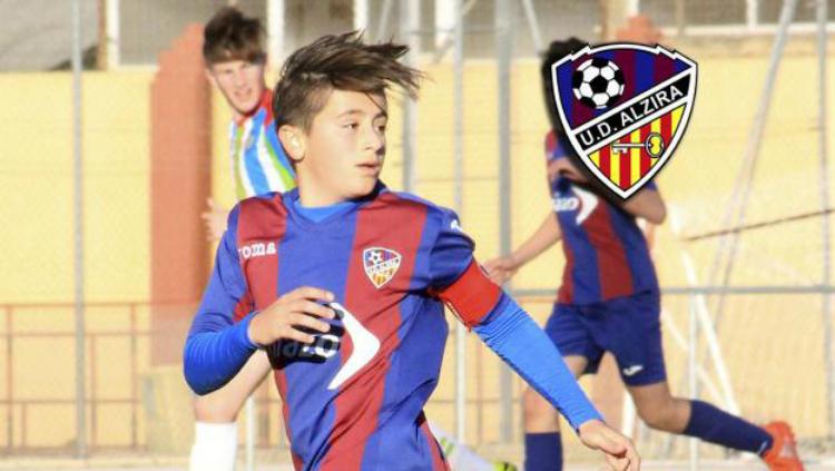 Nacho Barbera, remaja Spanyol yang meninggal dalam pertandingan sepak bola Copyright: Twitter @UDAlzira