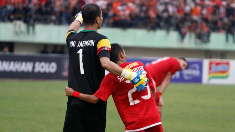 Riko Simanjuntak dan Yoo Jae-hoon.