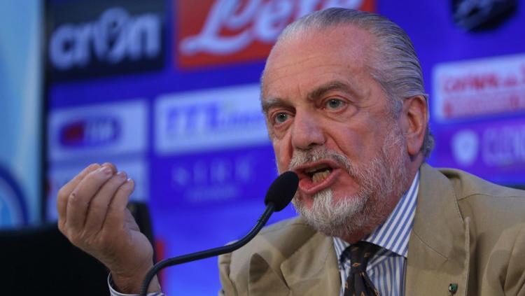 Aurelio de Laurentiis, Presiden Napoli Copyright: sportlineng.com