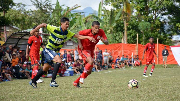 Semen Padang saat uji coba di tur Sumatera Barat. Copyright: Taufik Hidayat/INDOSPORT