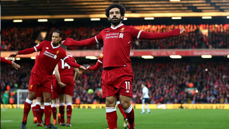 Mohamed Salah pemain Liverpool FC - INDOSPORT