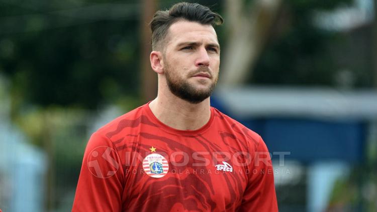 Penyerang Persija Jakarta, Marko Simic. Copyright: INDOSPORT