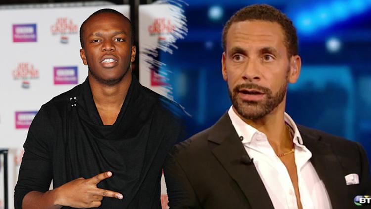 Olajide Olatunji dan Rio Ferdinand.