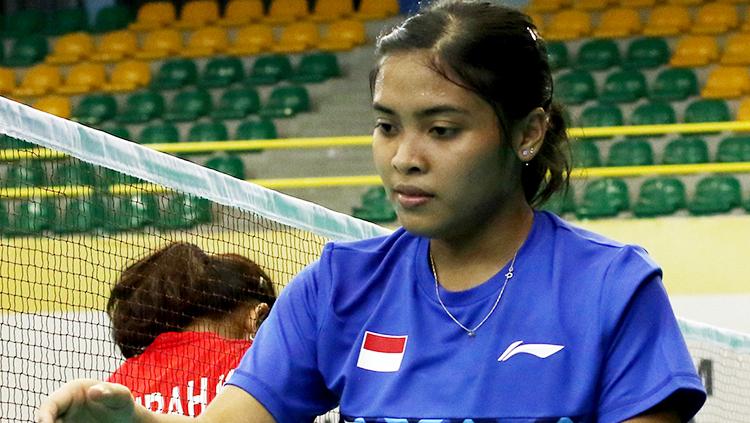 Gregoria Mariska dalam kualifikasi Piala Thomas Uber 2018. - INDOSPORT