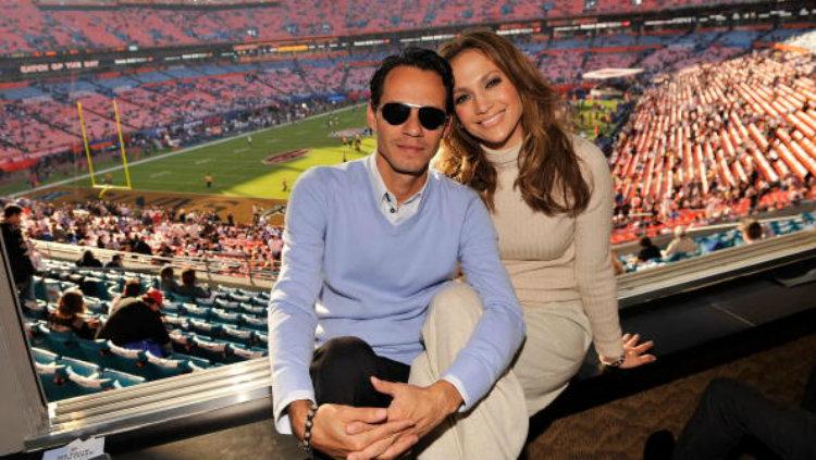 Jenifer Lopez di Super Bowl.