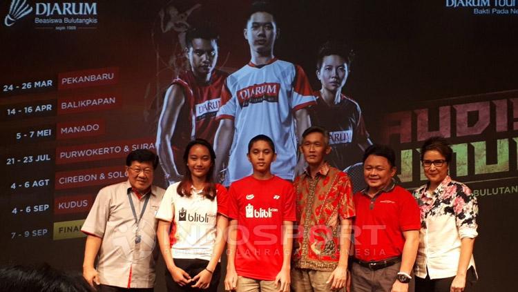 Djarum Foundation kembali membuka wadah untuk pebulutangkis muda Indonesia. Ajang yang bernama Audisi Umum Djarum Beasiswa Bulutangkis 2018. Copyright: Zainal Hasan/INDOSPORT