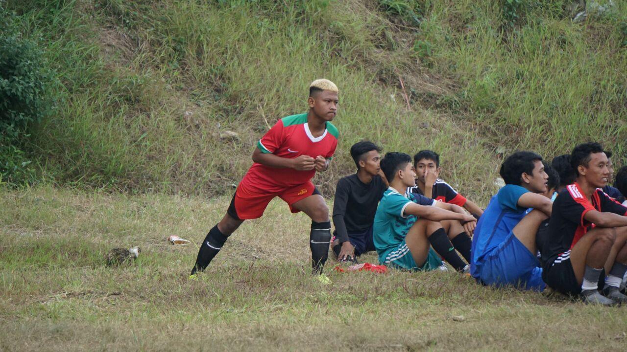 Para peserta seleksi Persegres Gresik United Copyright: Fitra Herdian/INDOSPORT