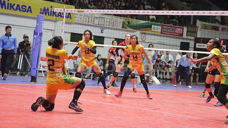 Tim Gresik Petrokimia. Copyright: Fitra Herdian/INDOSPORT