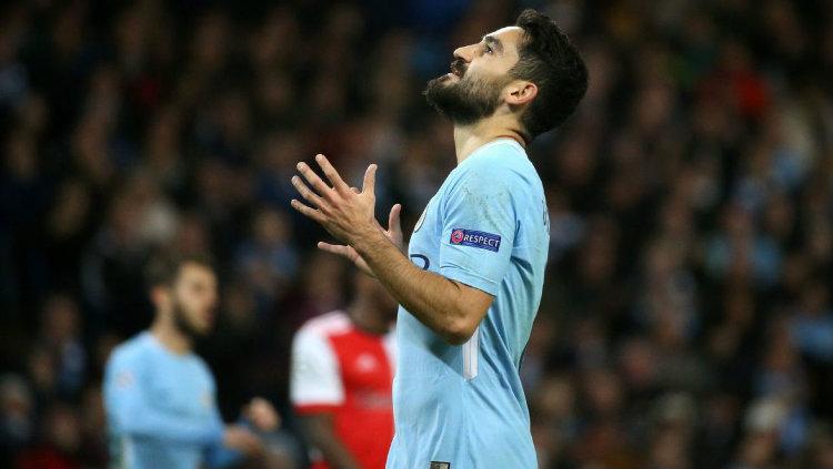 Pemain Manchester City Ilkay Gundogan. Copyright: INDOSPORT