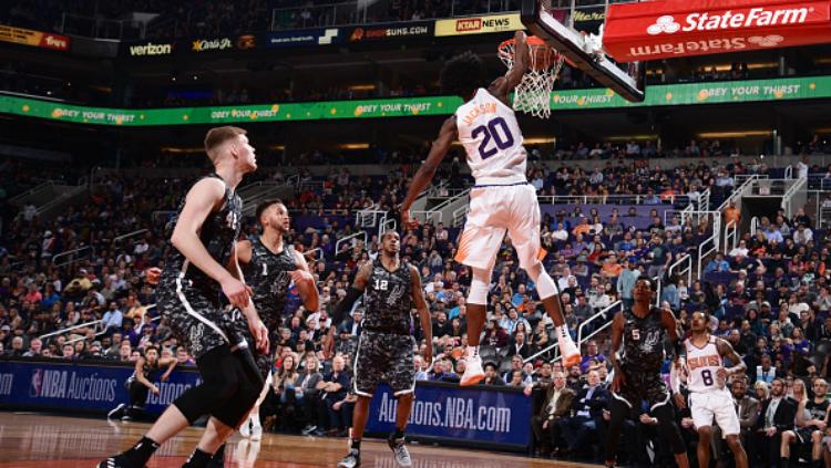 Pheonix Suns vs Antonio Spurs. - INDOSPORT