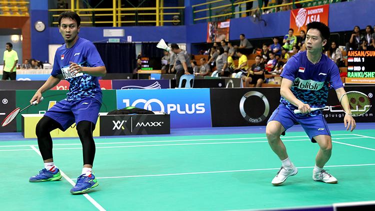 Mohammad Ahsan/Kevin Sanjaya di Badminton Asia Championship - INDOSPORT