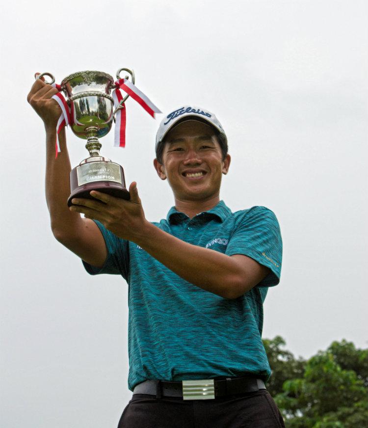 George Gandranata menutup Seri I Indonesian Golf Tour dengan gelar juara. Copyright: Indo Golf Tour