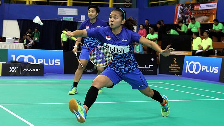 Ganda putri Indonesia, Greysia Polii dan Apriani Rahayu.
