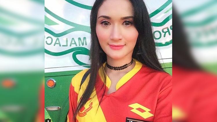 Fans wanita Selangor FA. Copyright: Istimewa