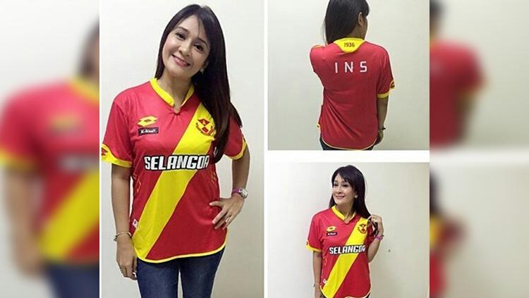 Fans wanita Selangor FA. Copyright: Istimewa