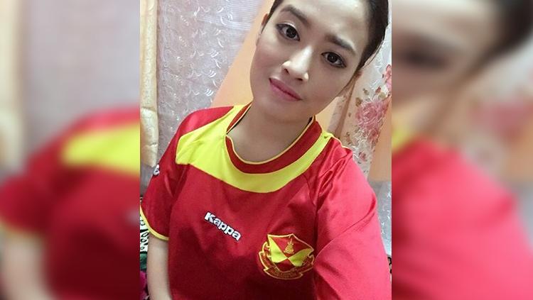 Fans wanita Selangor FA. Copyright: Istimewa