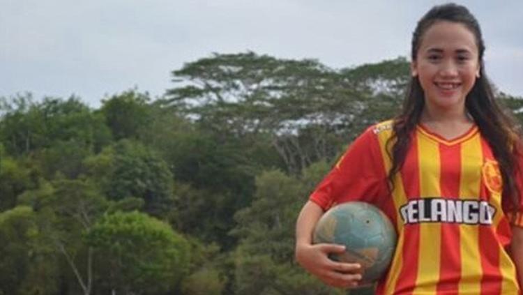 Fans wanita Selangor FA. Copyright: Istimewa