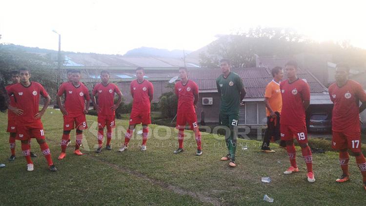 Latihan Semen Padang FC. Copyright: Taufik Hidayat/INDOSPORT