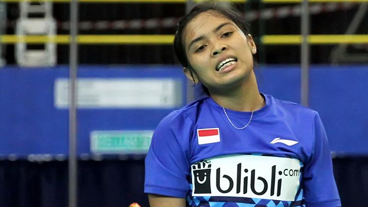 Pebulutangkis tunggal putri Indonesia, Gregoria Mariska Tunjung.