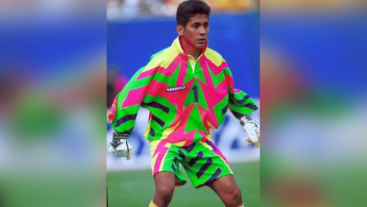 Jorge Campos adalah salah satu kiper terpendek sepanjang masa.