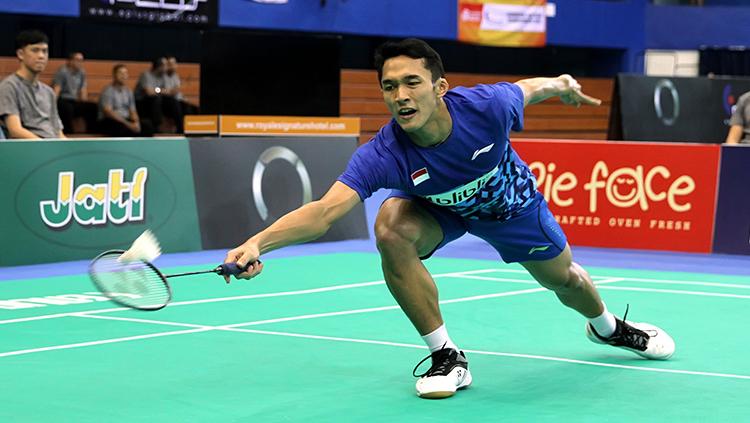 Pebulutangkis tunggal putra Indonesia, Jonatan Christie. - INDOSPORT