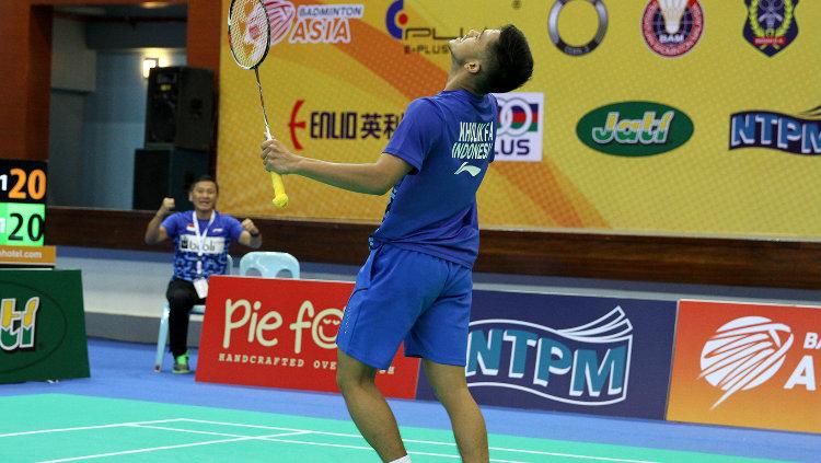 Firman Abdul Kholik di Badminton Asia Championship Copyright: Humas PBSI