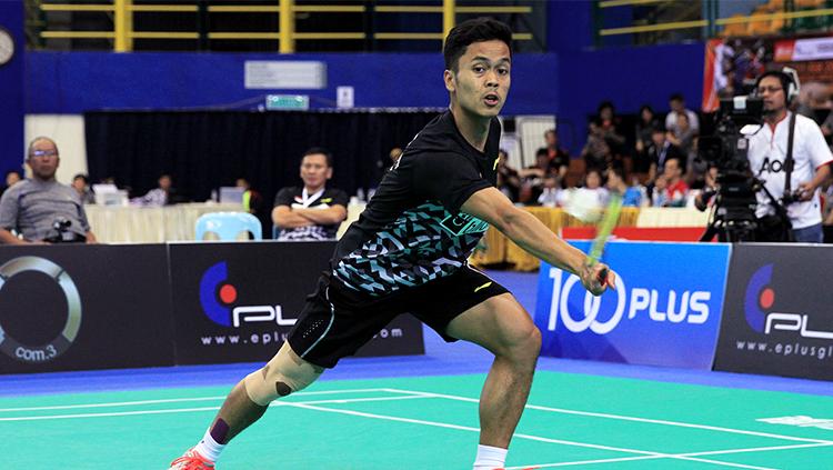 Ginting saat dikalahkan wakil China, Qiao Bin