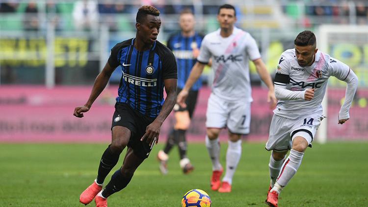 Yann Karamoh cetal brae yang  bawa Inter Milan raih kemenangan Copyright: Twitter Inter Milan