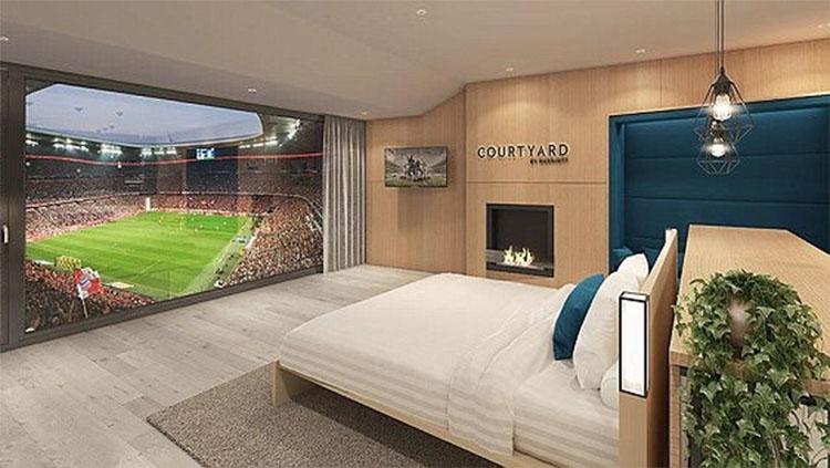Hotel Bayern Munich Copyright: dailymail.co.uk