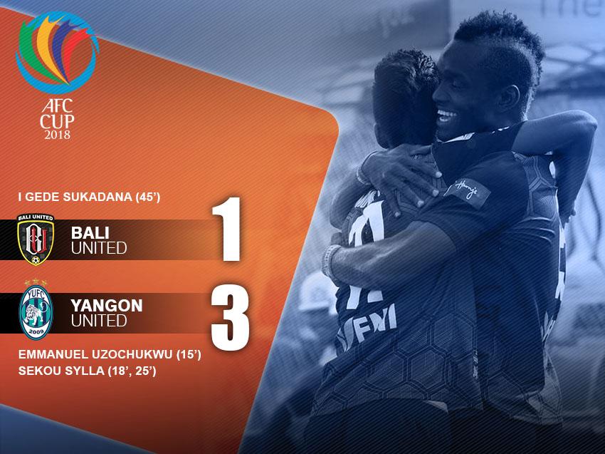 Bali United vs Yangon United Copyright: Indosport.com