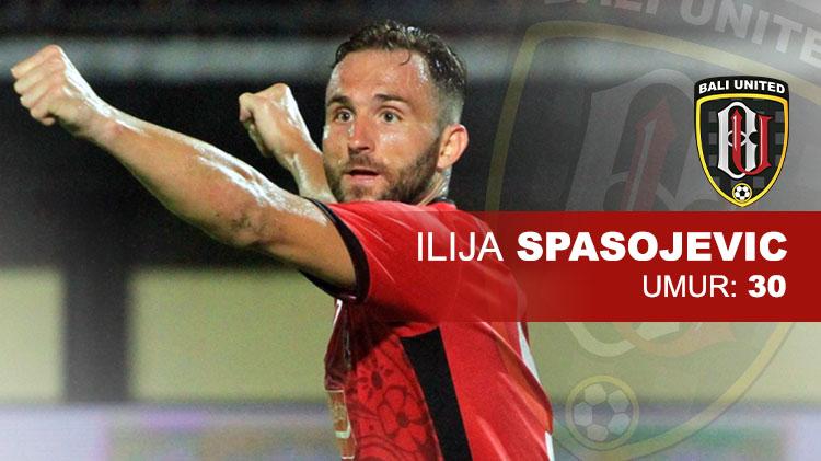 Player To Watch Ilija Spasojevic (Bali United). Copyright: Indosport.com