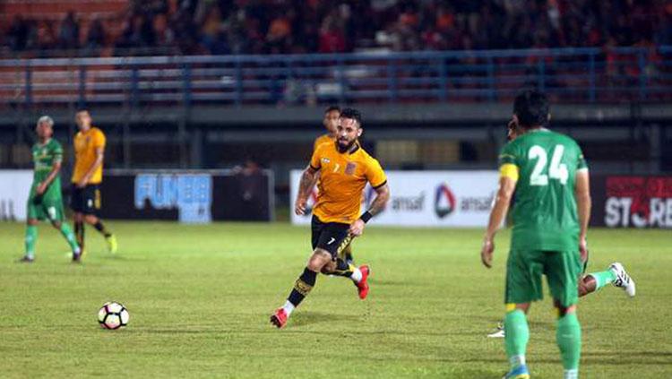 Marlon da Silva saat bermain untuk Borneo FC. Copyright: Internet