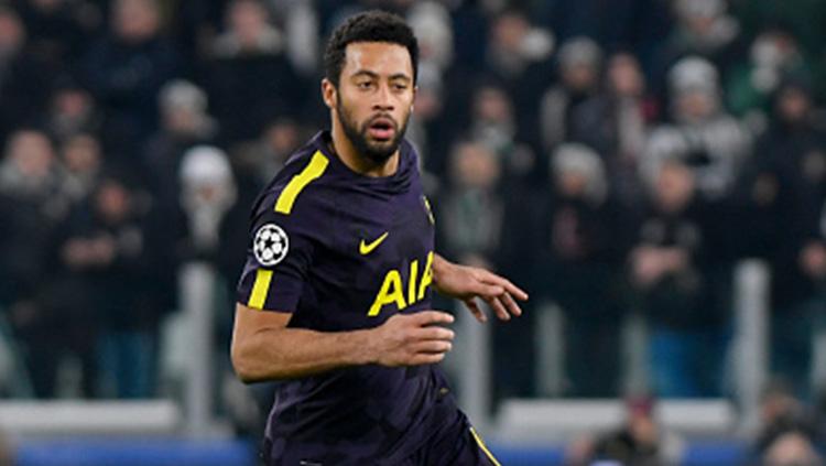 Mousa Dembele saat melawan Juventus pada laga Liga Champions. - INDOSPORT